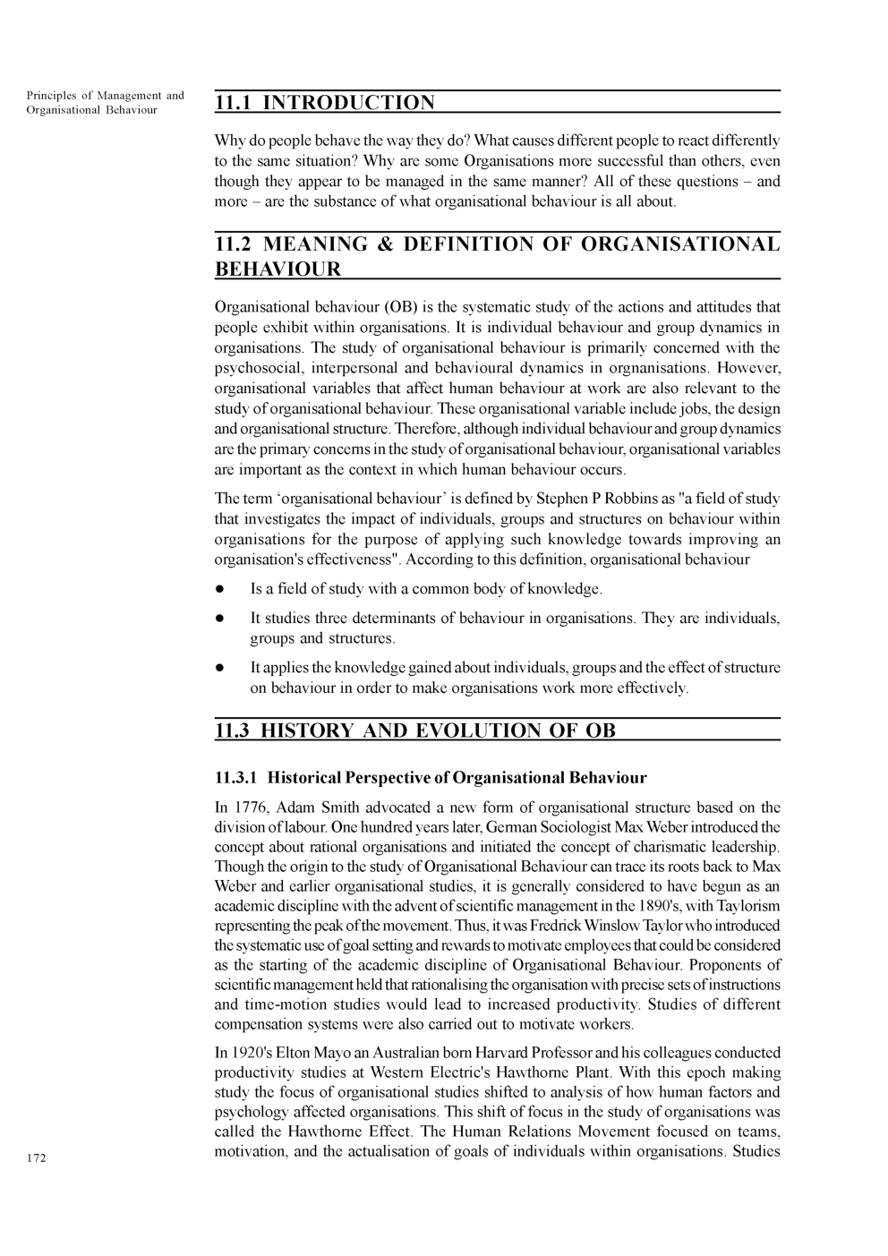 UGC NET HRM Study Material  Organisational Behaviour - Page 2