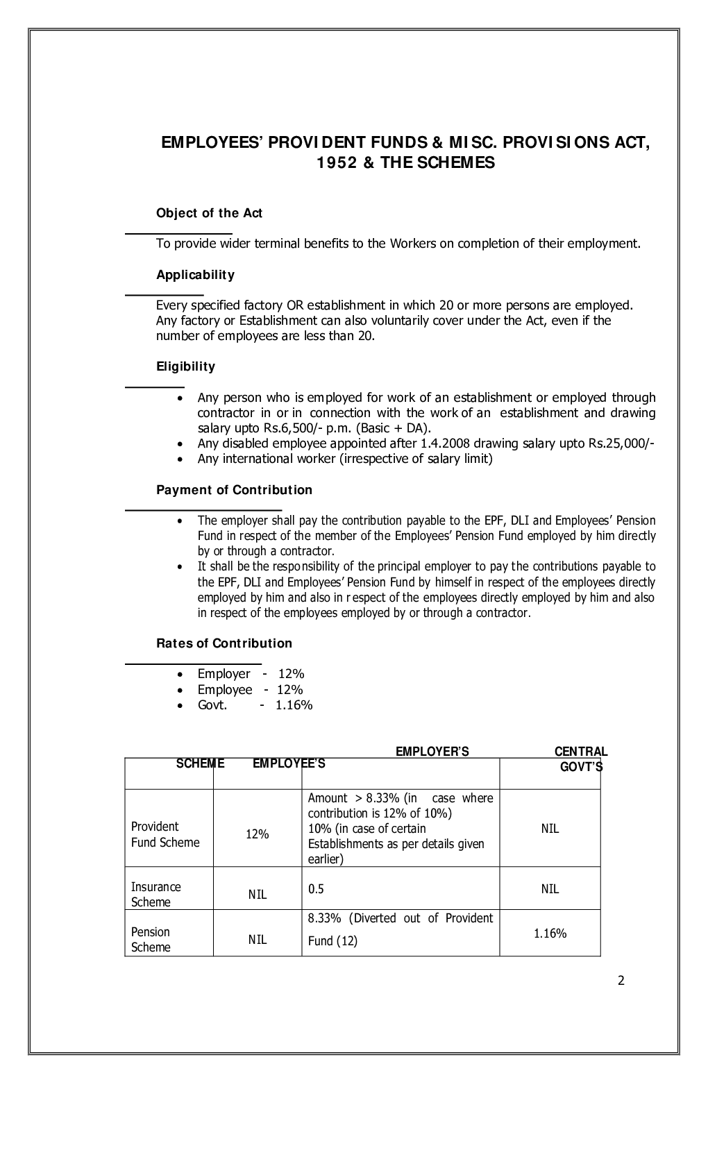 UGC NET HRM Study Material Labour Legislation - Page 3