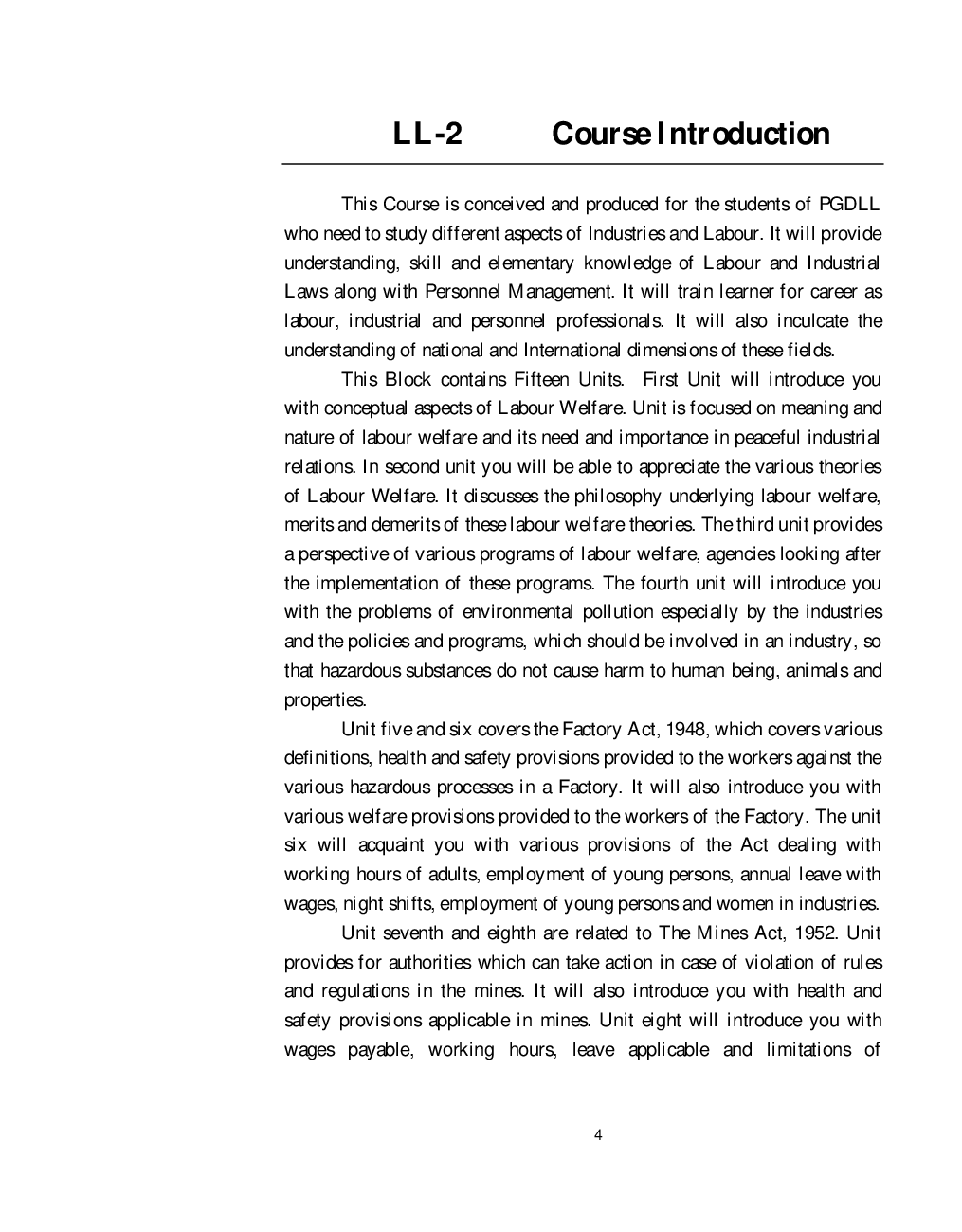 UGC NET HRM Study Material Labour Welfare - Page 3