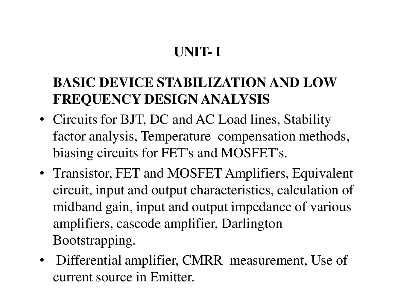 UGC NET Electronic Science Study Material Unit-4 - Page 3