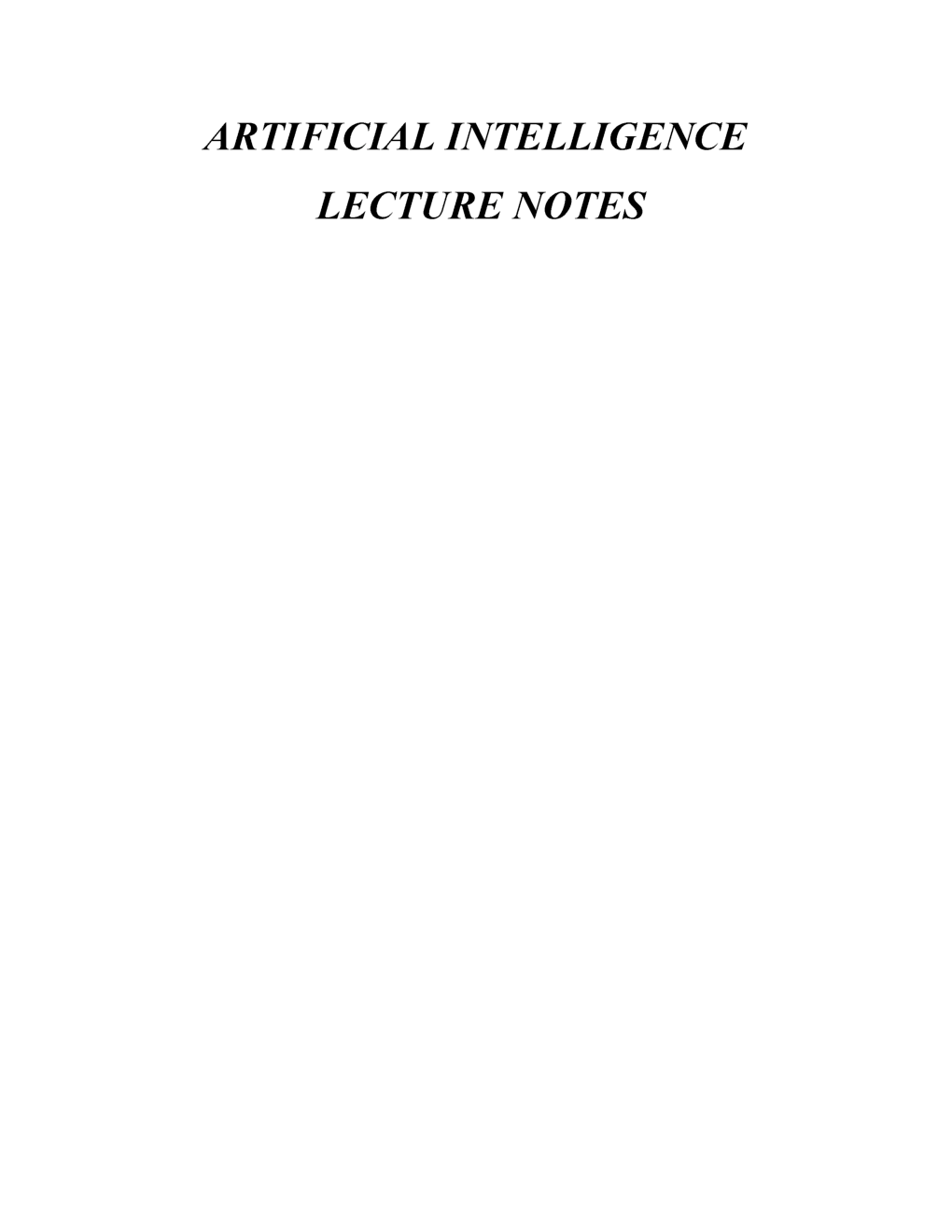 UGC NET Computer Science Study Material Artificial Intelligence (AI) - Page 2