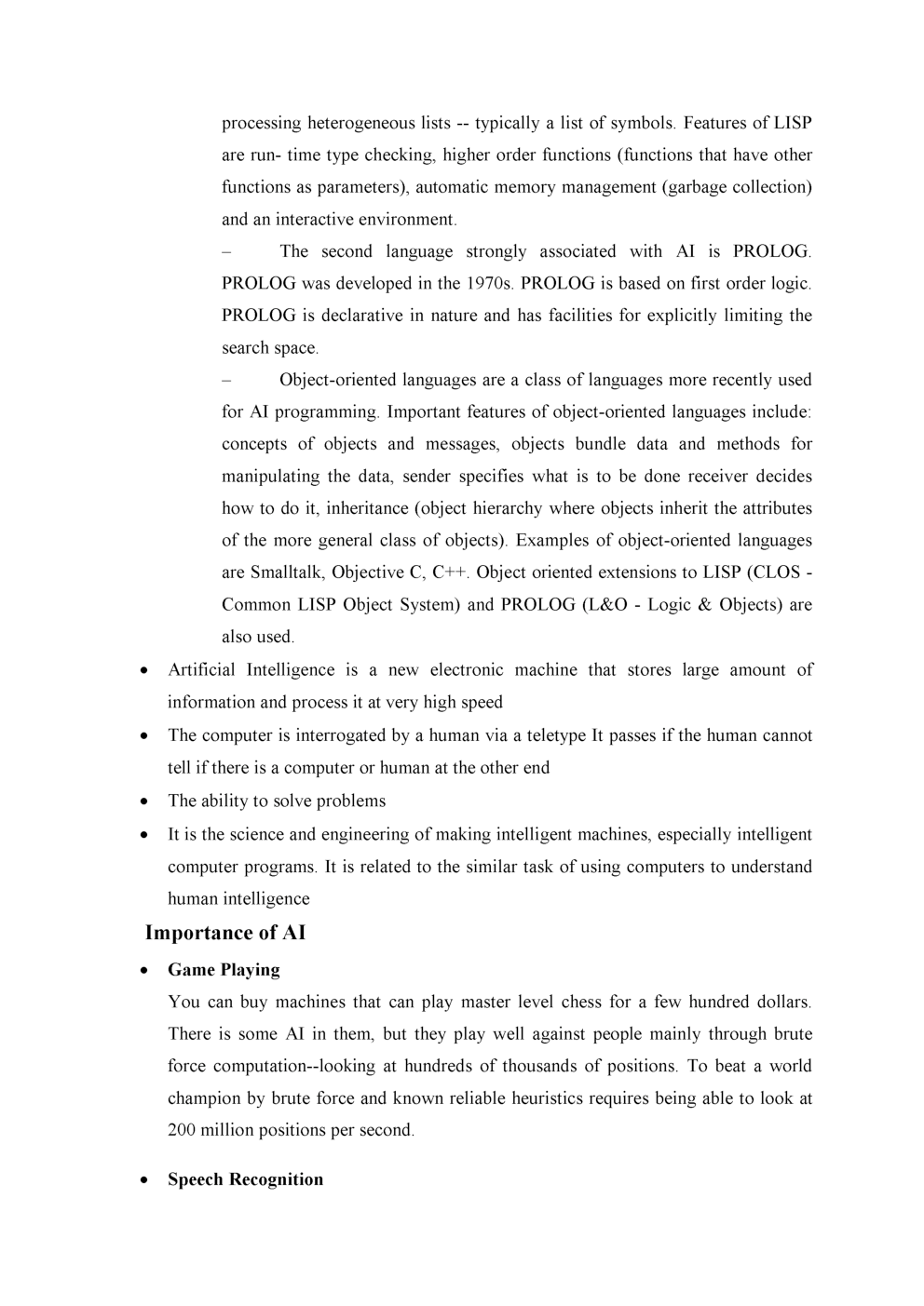 UGC NET Computer Science Study Material Artificial Intelligence (AI) - Page 4