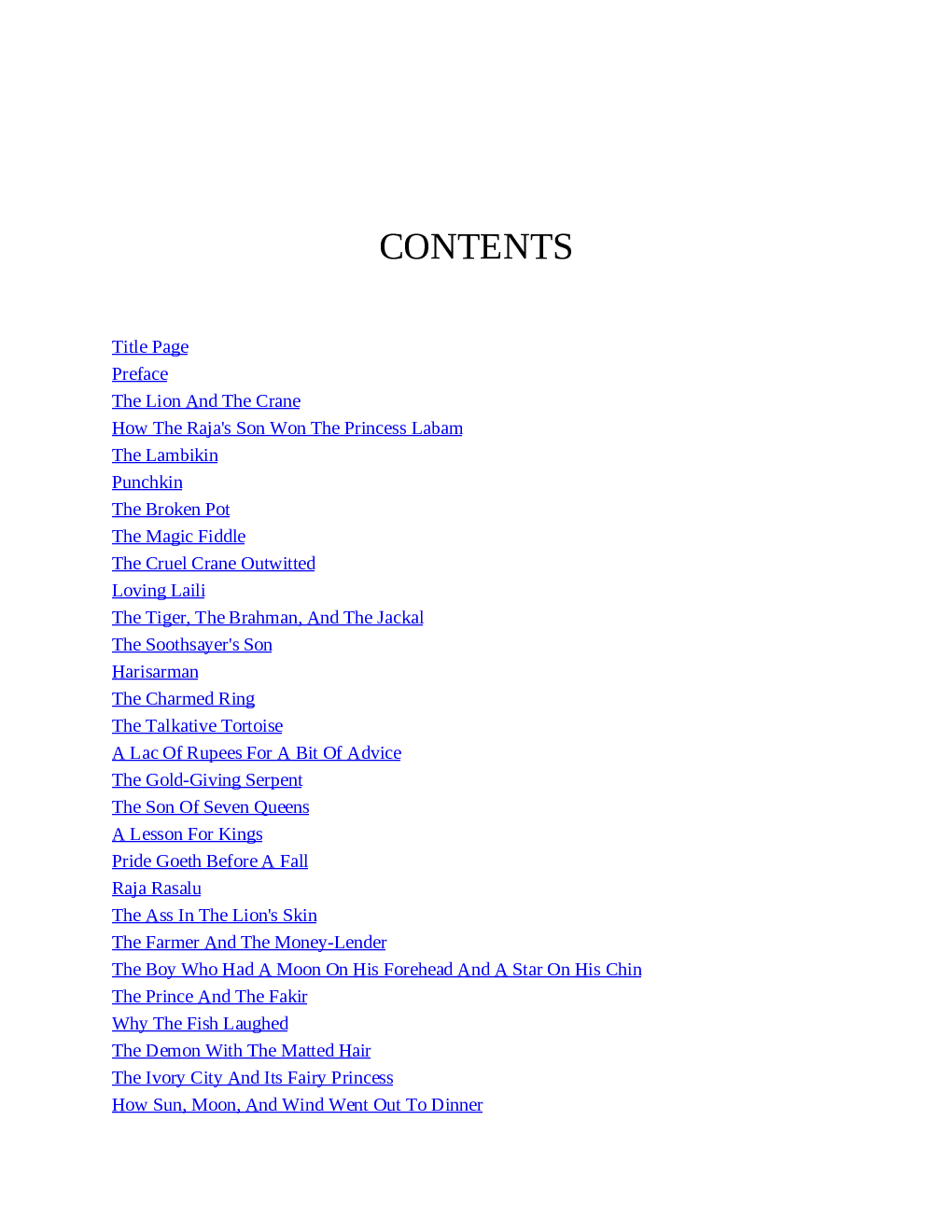 Indian Fairy Tales  - Page 3