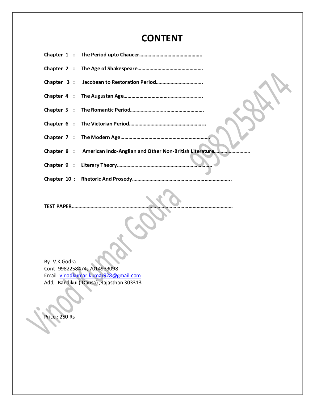 UGC NET JRF Set English Literature - Page 2