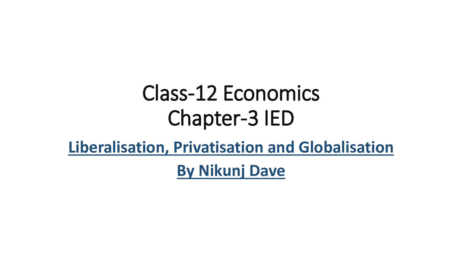 Indian Economic Development Notes  - Page 2