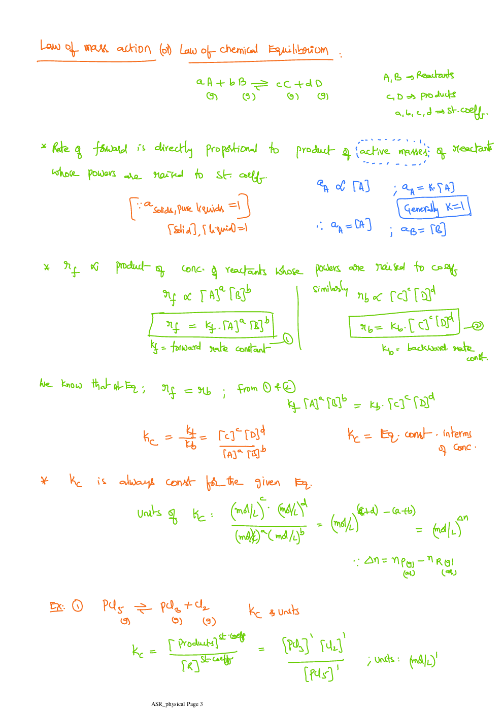 Hand Written Notes IIT JEE Chemistry - Page 4