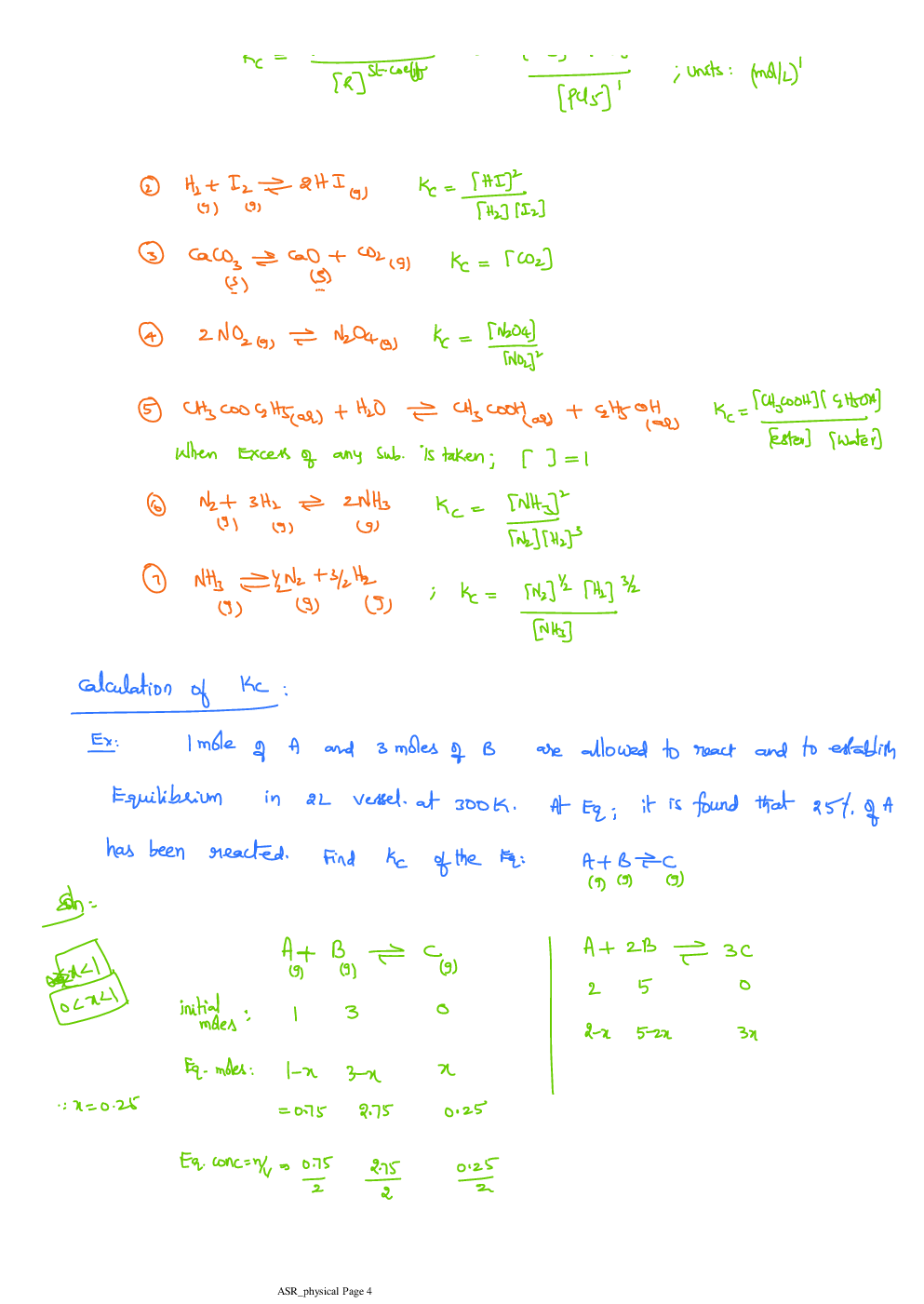 Hand Written Notes IIT JEE Chemistry - Page 5