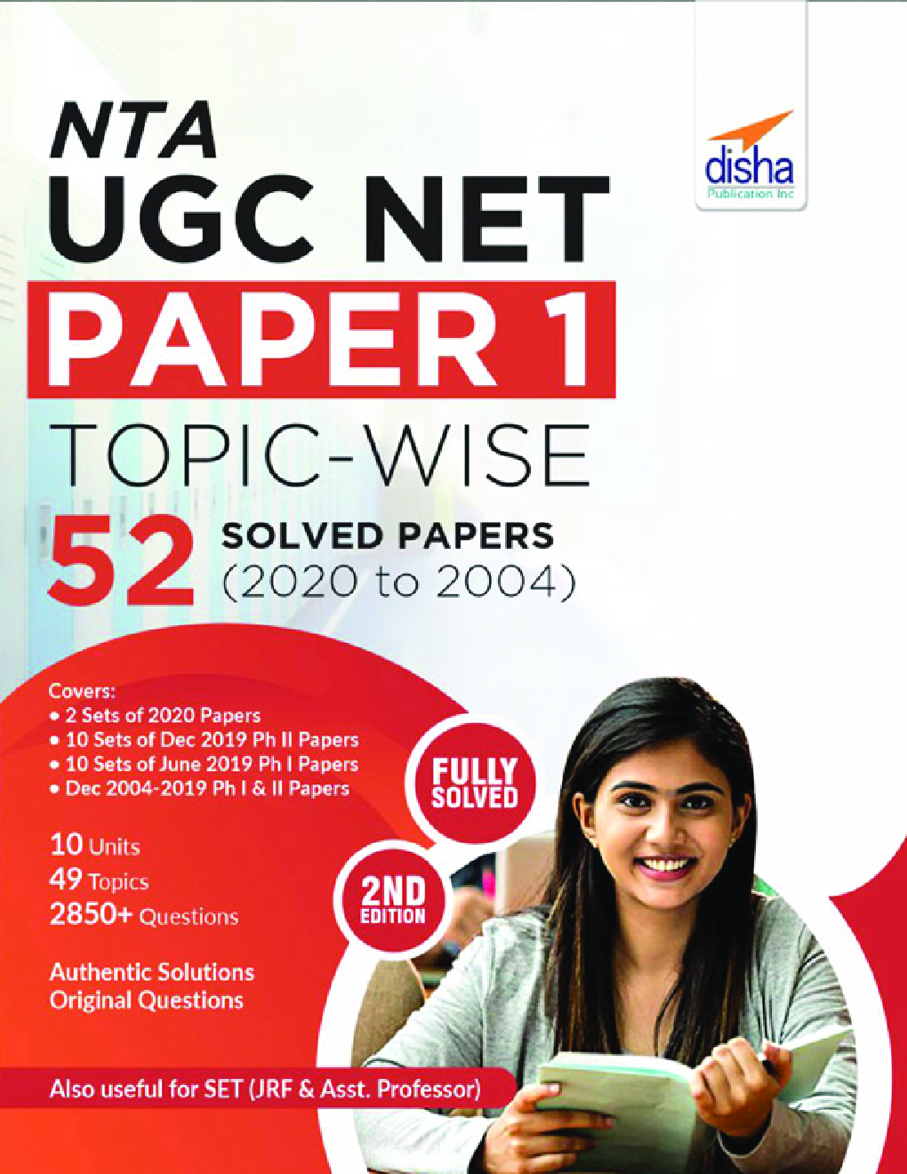 NTA UGC NET Paper 1 Topic-Wise 52 Solved Papers (2020 To 2004) 2nd Edition - Page 1
