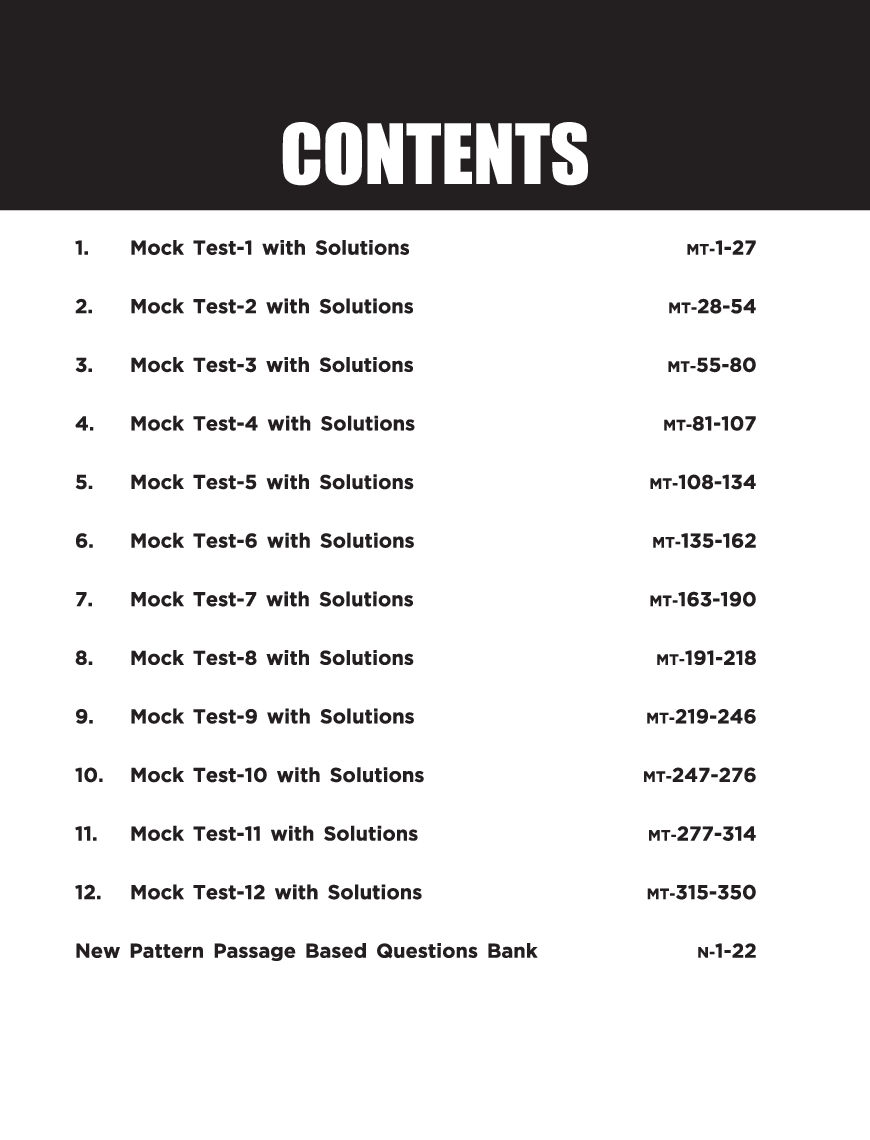 12 Mock Tests For Law Admission Tests - CLAT, AILET, SLAT  - Page 4