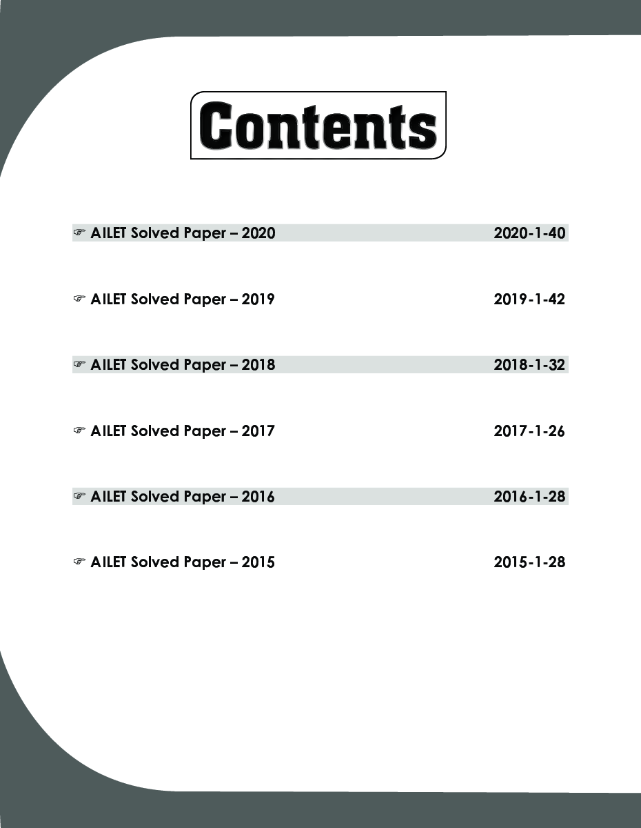 6 Years AILET Solved Papers (2020 to 2015) - Page 4