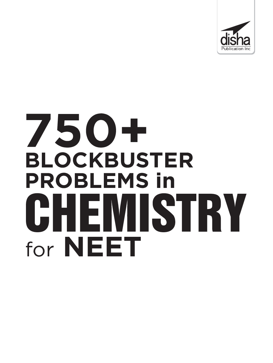 750+ Blockbuster Problems In Chemistry For NEET - Page 2