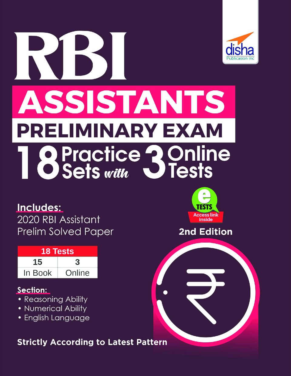 RBI Assistants Preliminary Exam 18 Practice Sets With 3 Online Tests 2nd Edition - Page 1