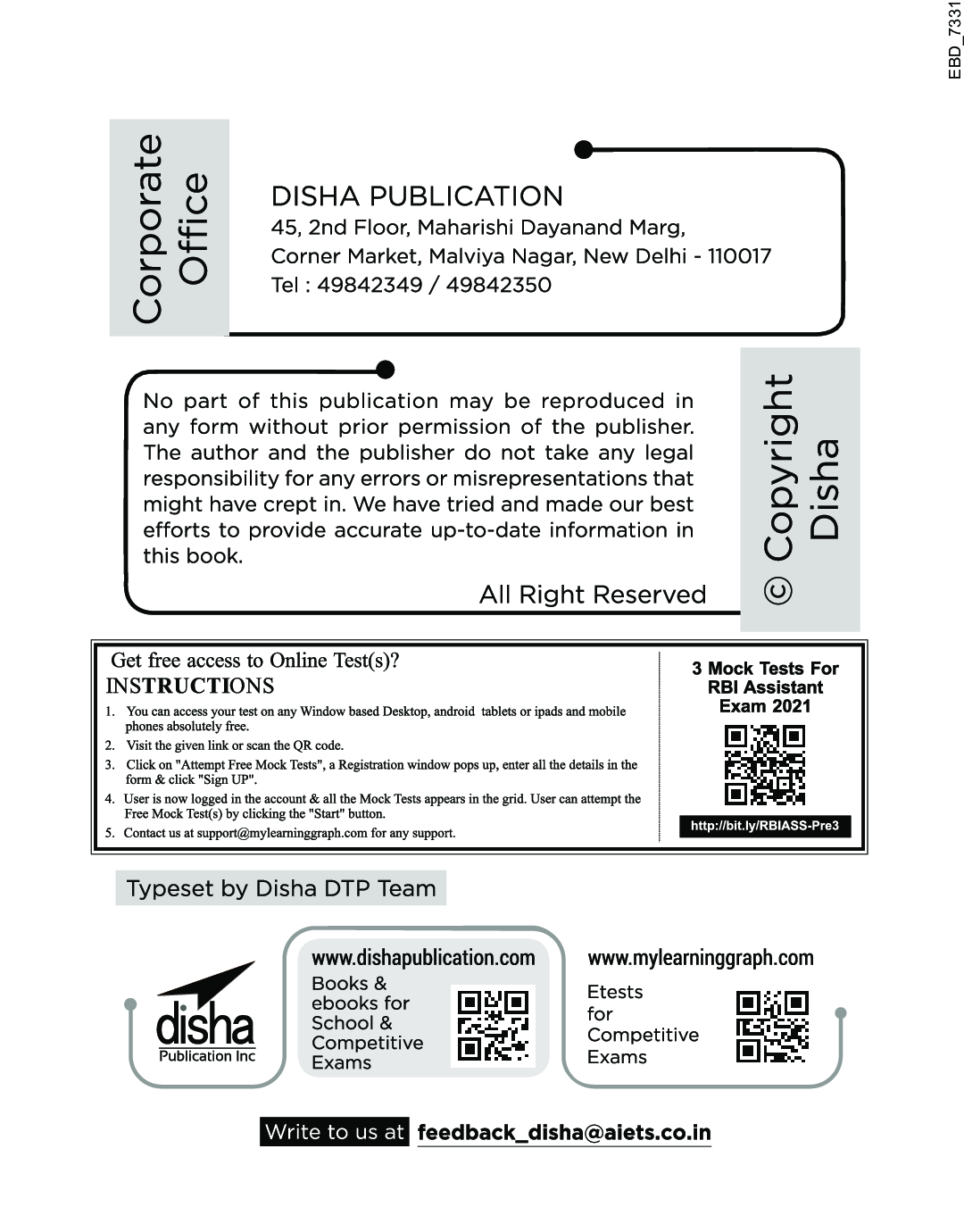 RBI Assistants Preliminary Exam 18 Practice Sets With 3 Online Tests 2nd Edition - Page 3