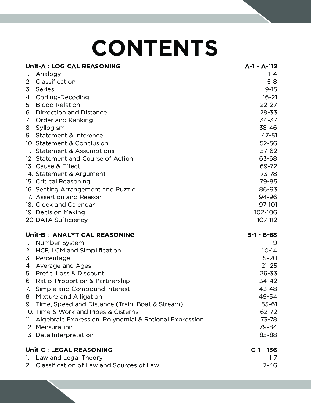 Guide To Symbiosis Law Admission Test - SLAT - Page 4