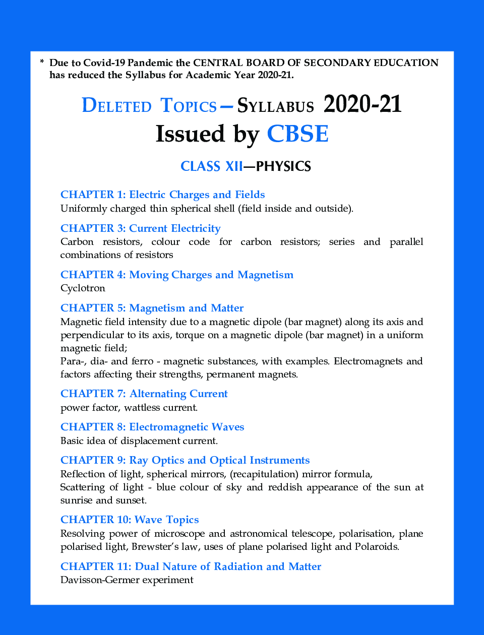 CBSE Past 7 Years Solved Board Papers And Sample Papers For Class 12 Physics  (2021 Board Exam Edition) - Page 4