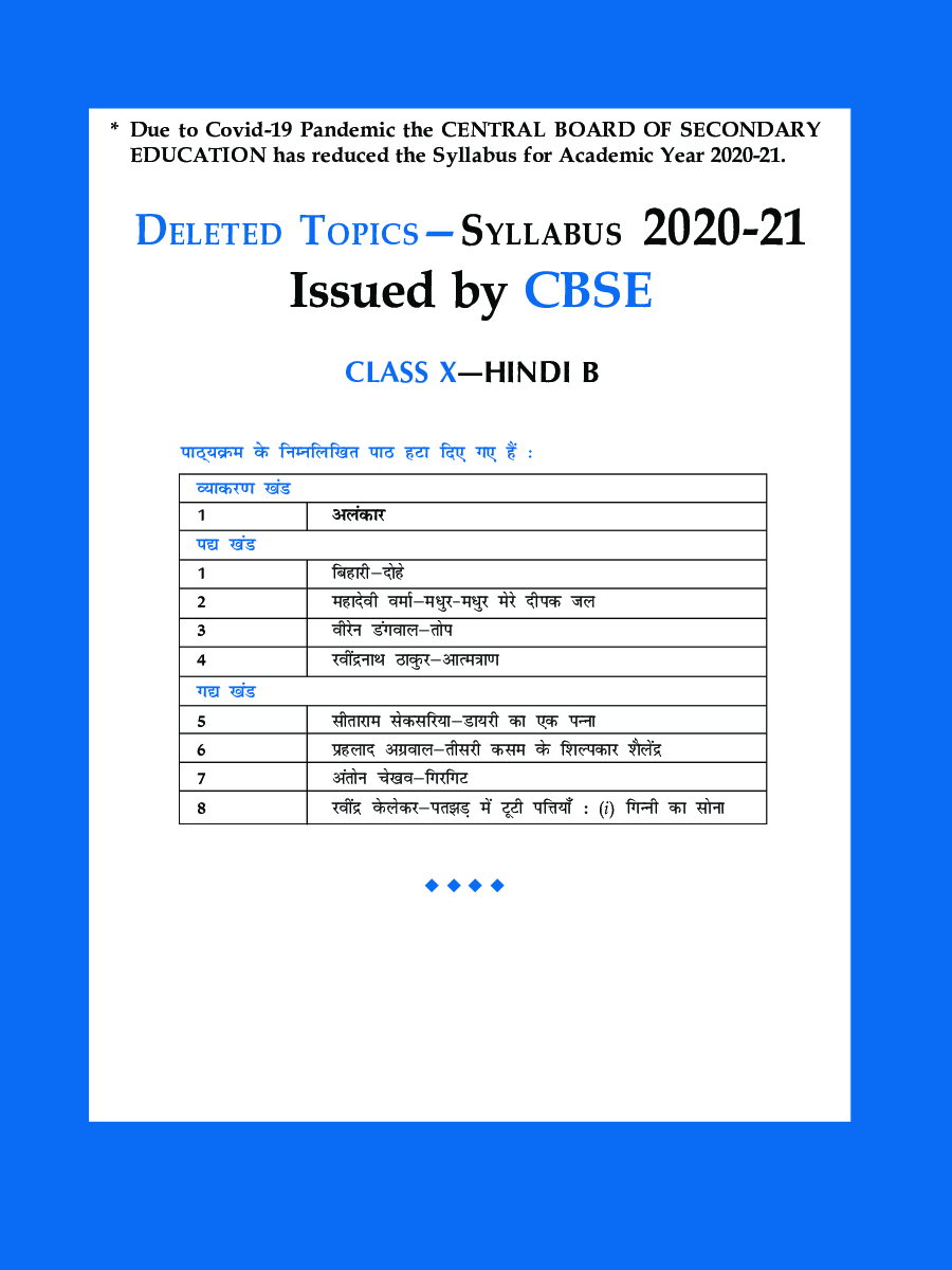 CBSE Past 7 Years Solved Board Papers And Sample Papers For Class 10 हिंदी ब (2021 Board Exam Edition) - Page 4