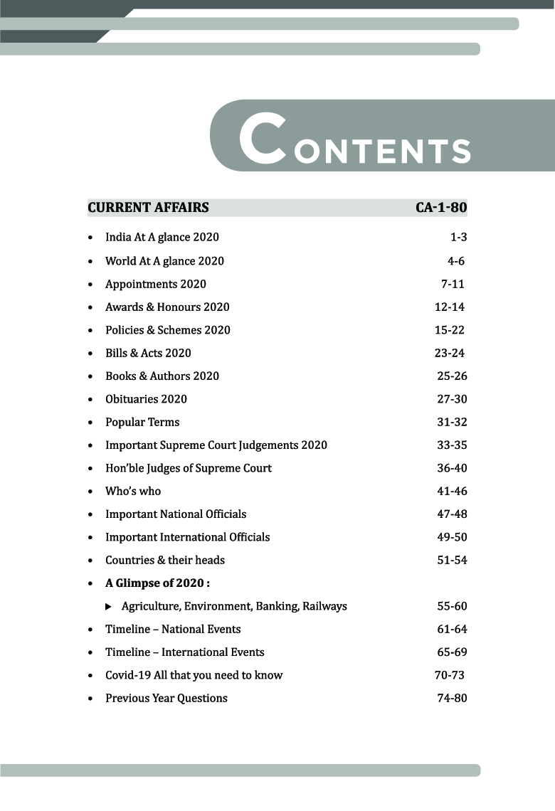General Knowledge Capsule 2021 With Current Affairs Update 5th Edition - Page 4