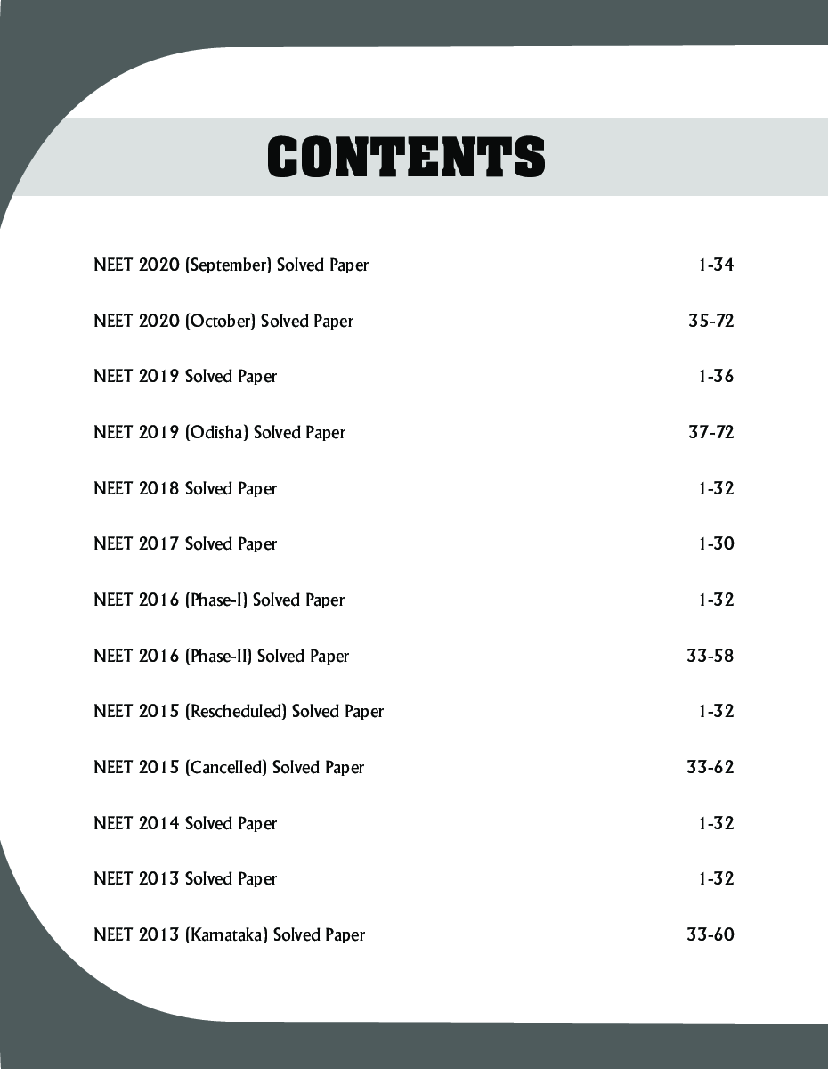 14 Years NEET Solved Papers (2020 to 2007) - Page 4