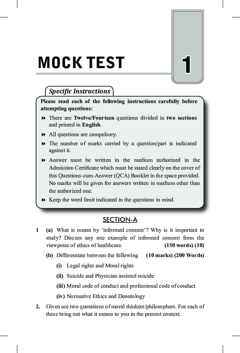 5 Mock Tests For UPSC Civil Services IAS /IPS Mains General Studies Paper 4 - Page 4