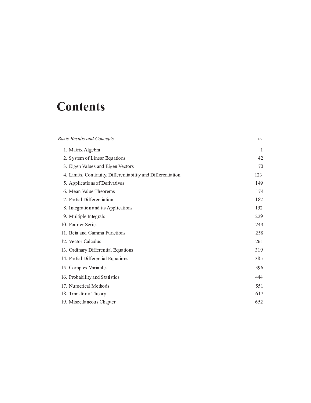 Engineering Mathematics For GATE (Solved Papers 2010-2018) - Page 5