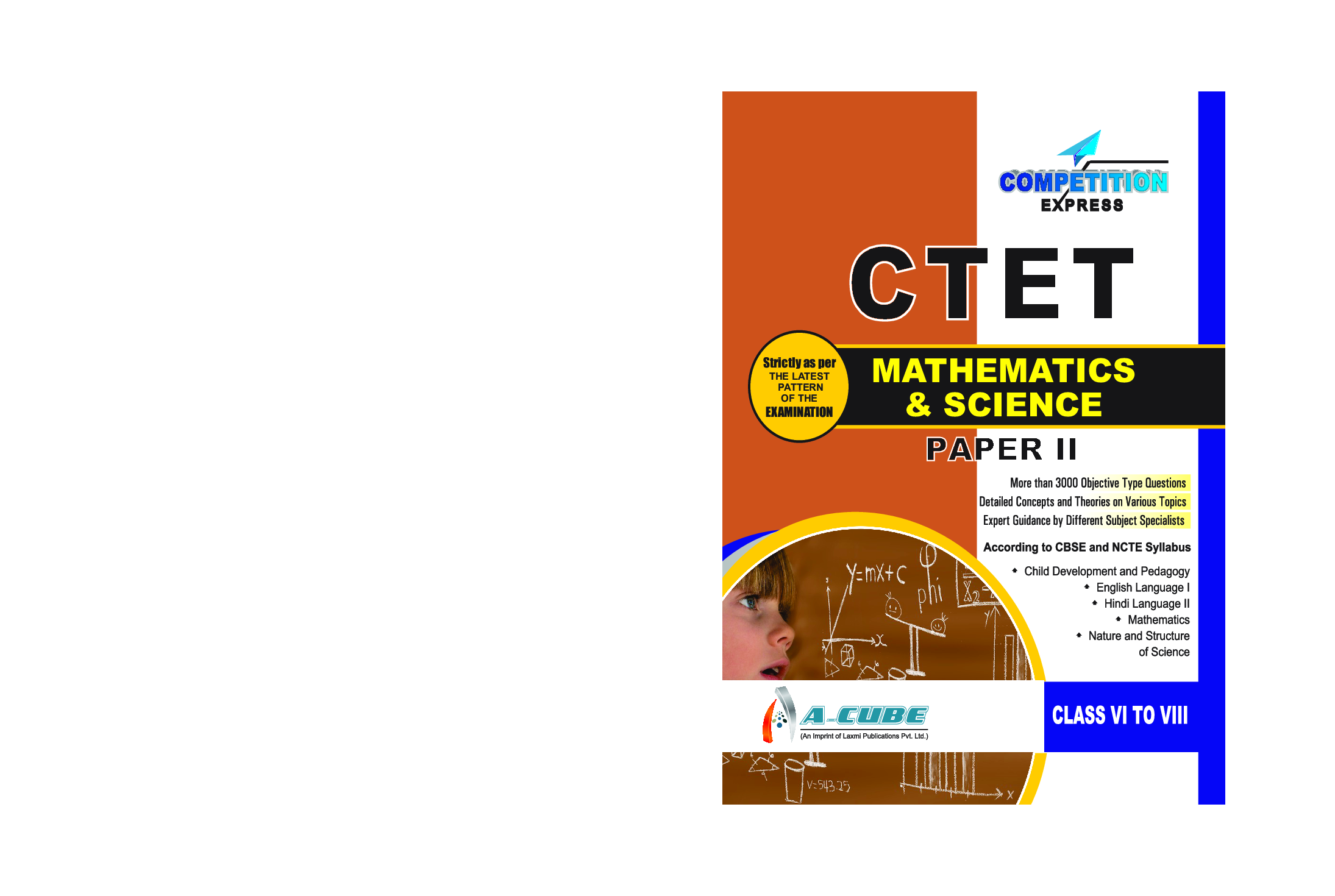 CTET (Central Teacher Eligibility Test) PAPER-II Mathematics & Science - Page 1