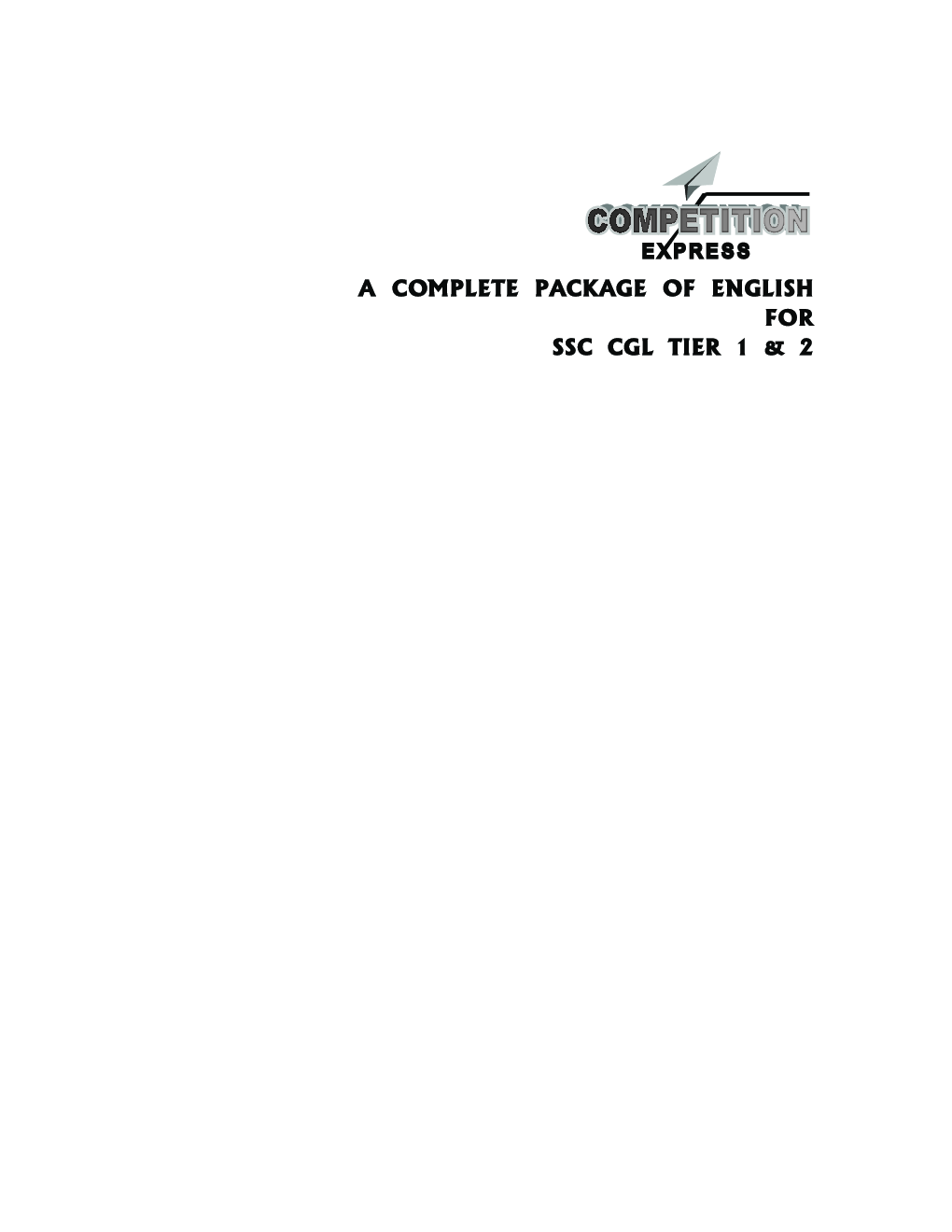 A Complete Package Of English For SSC CGL Tier 1 & 2 - Page 3