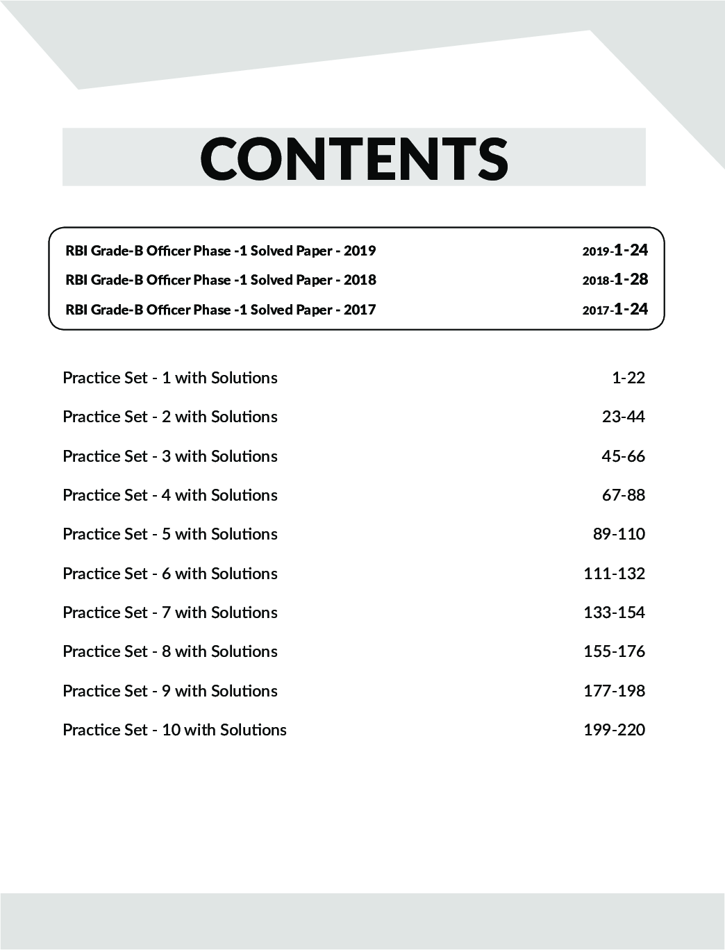 10 Practice Sets For RBI Grade B Officers Exam 2020 Phase 1 - 3rd Edition - Page 4