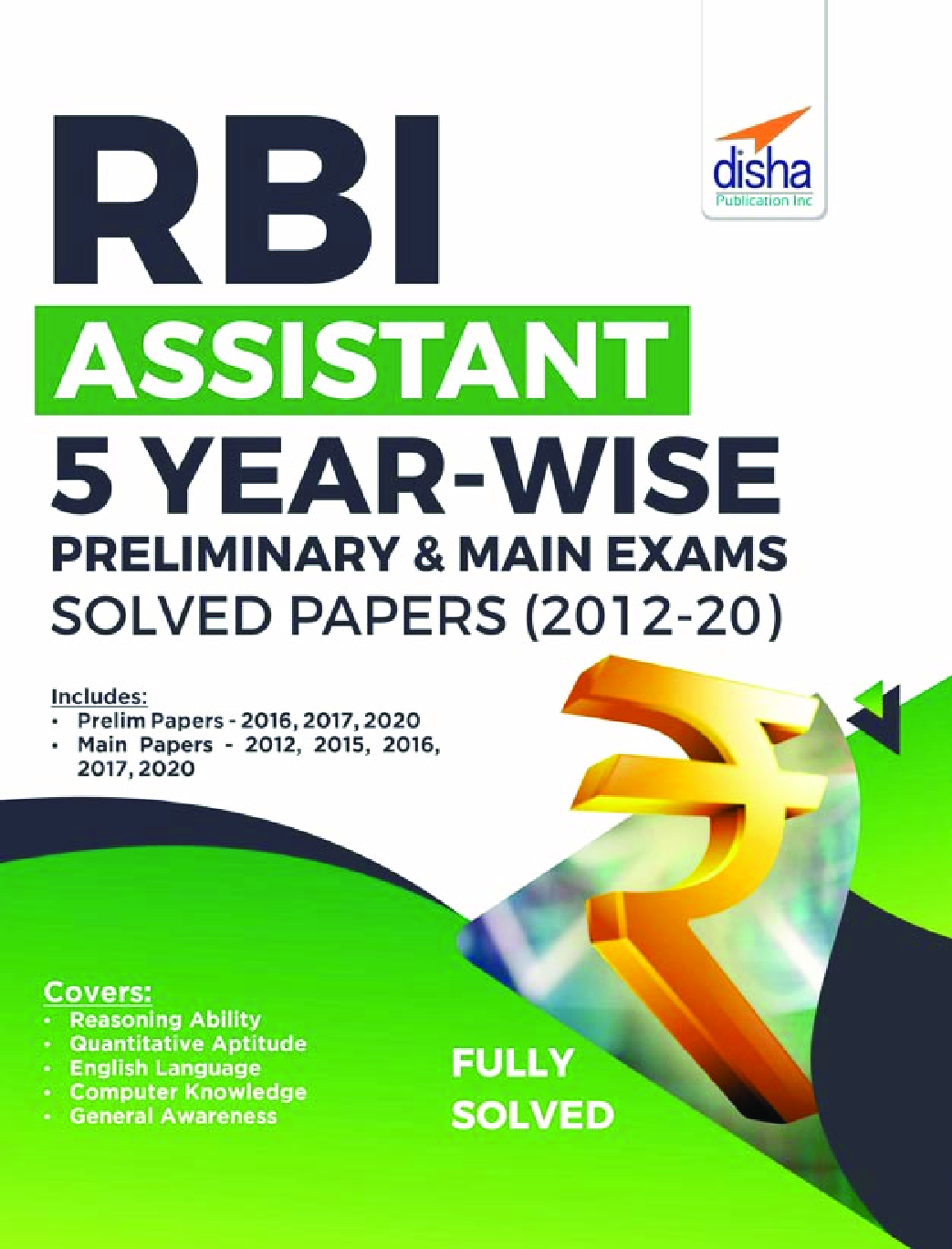 RBI Assistant 5 Year-Wise Preliminary & Main Exams Solved Papers (2012-20) - Page 1
