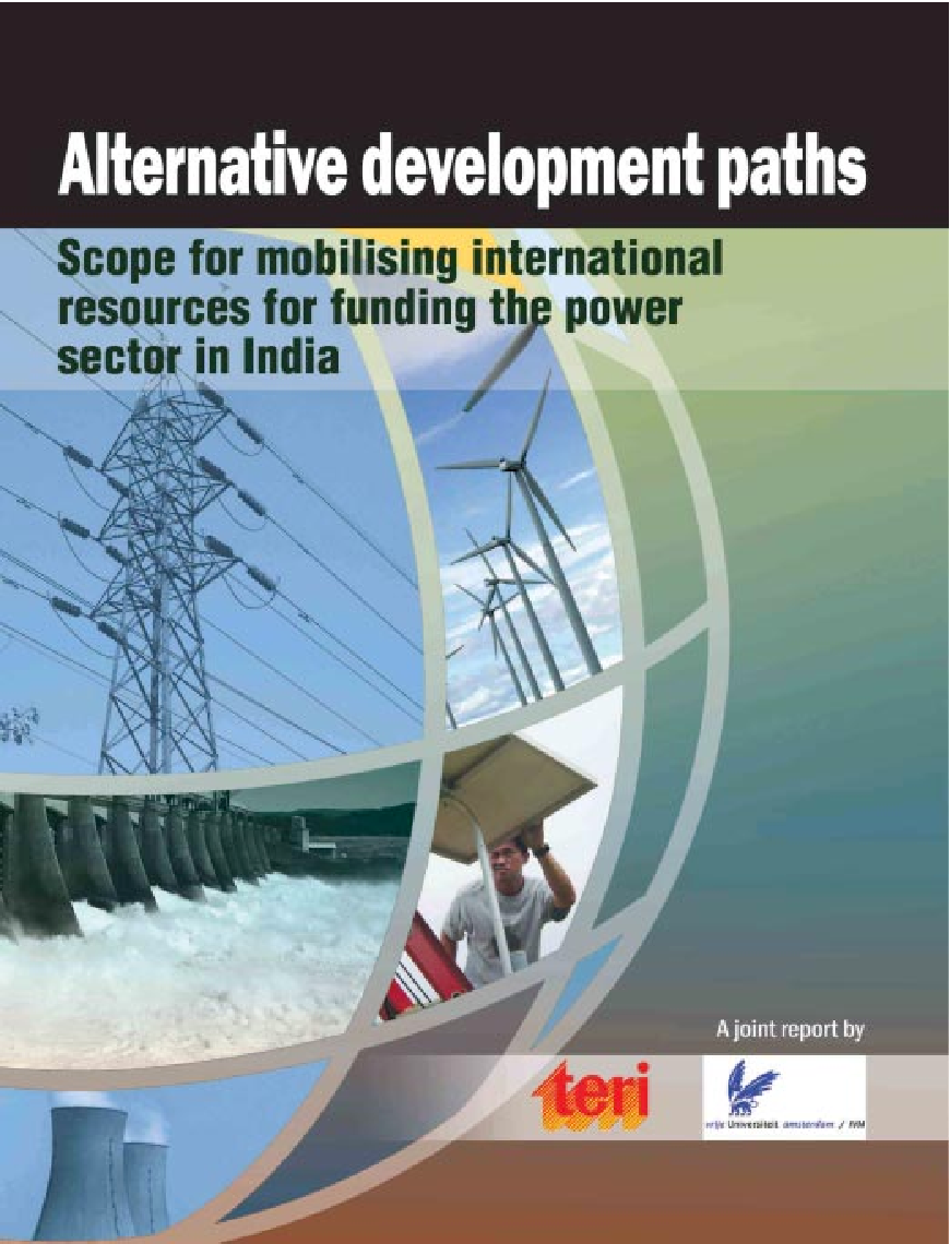 Alternative Development Paths scope for mobilizing international resources for funding the power sector in India - Page 1