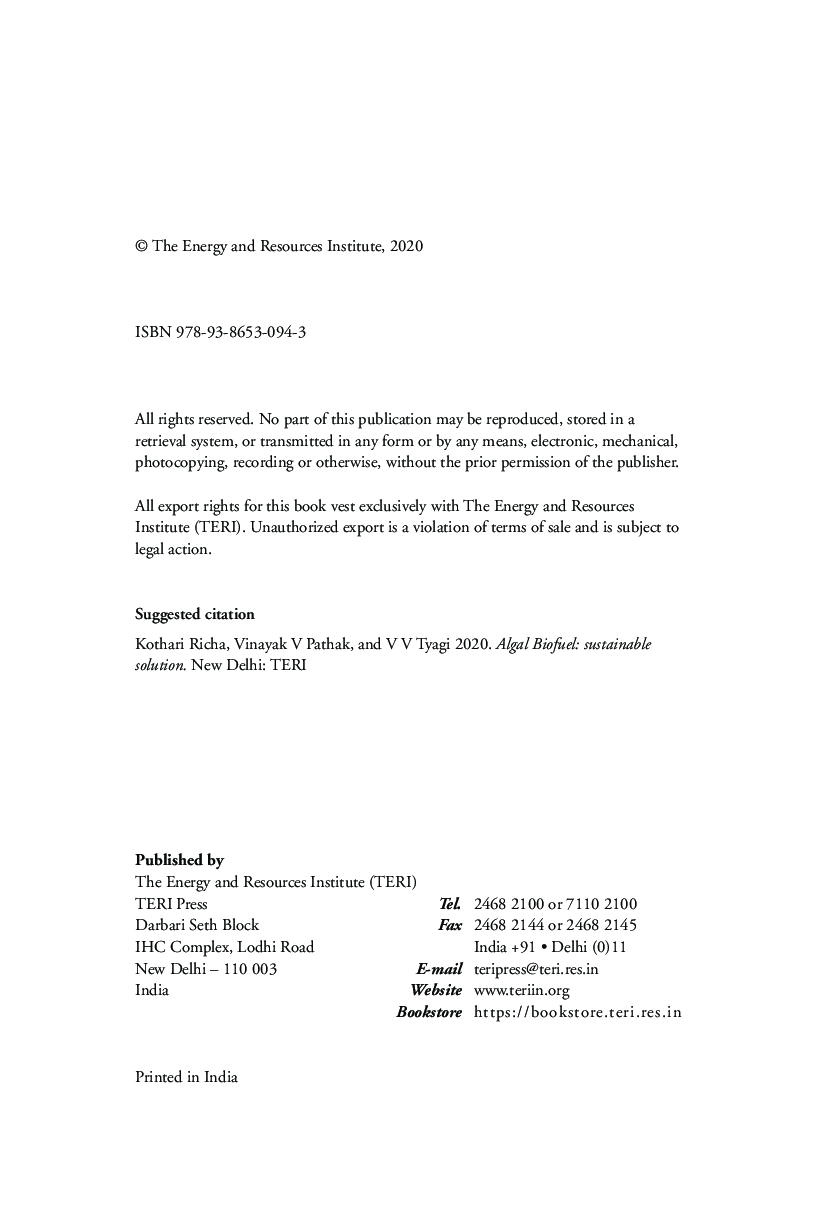Algal Biofuel Sustainable Solution - Page 5