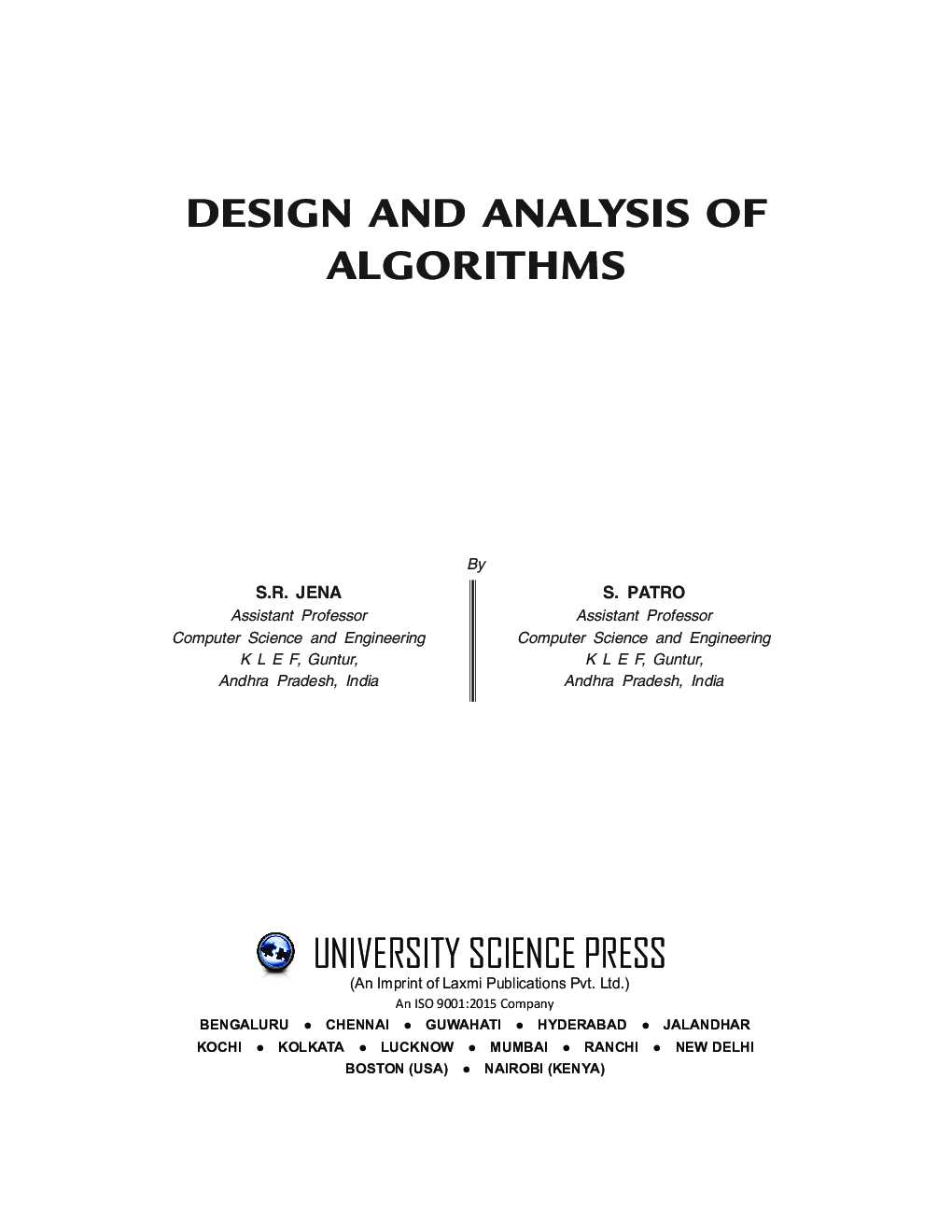 Design And Analysis Of Algorithms  - Page 5