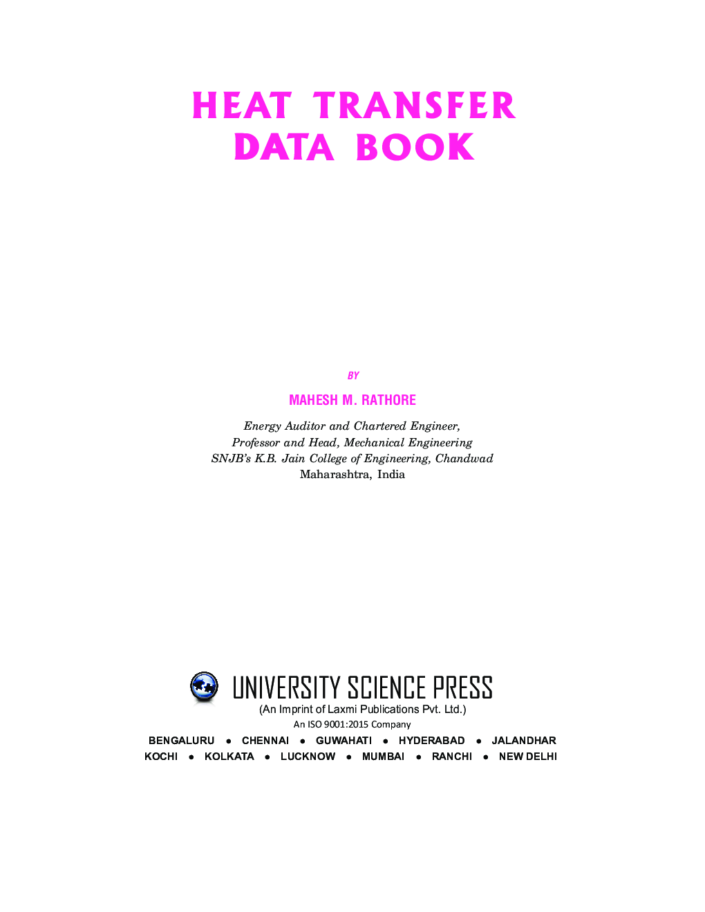 Heat Transfer Data Book - Page 5