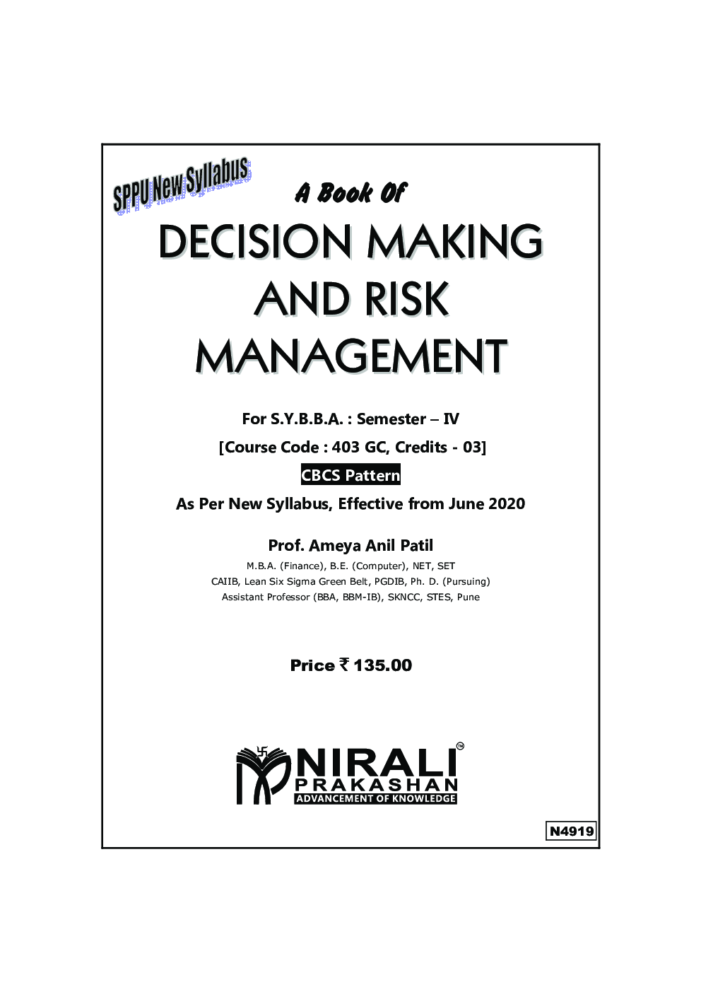 Decision Making And Risk Management - Page 2