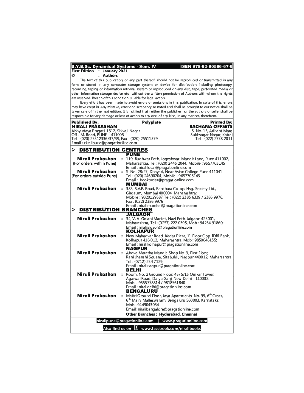 Dynamical Systems - Page 3