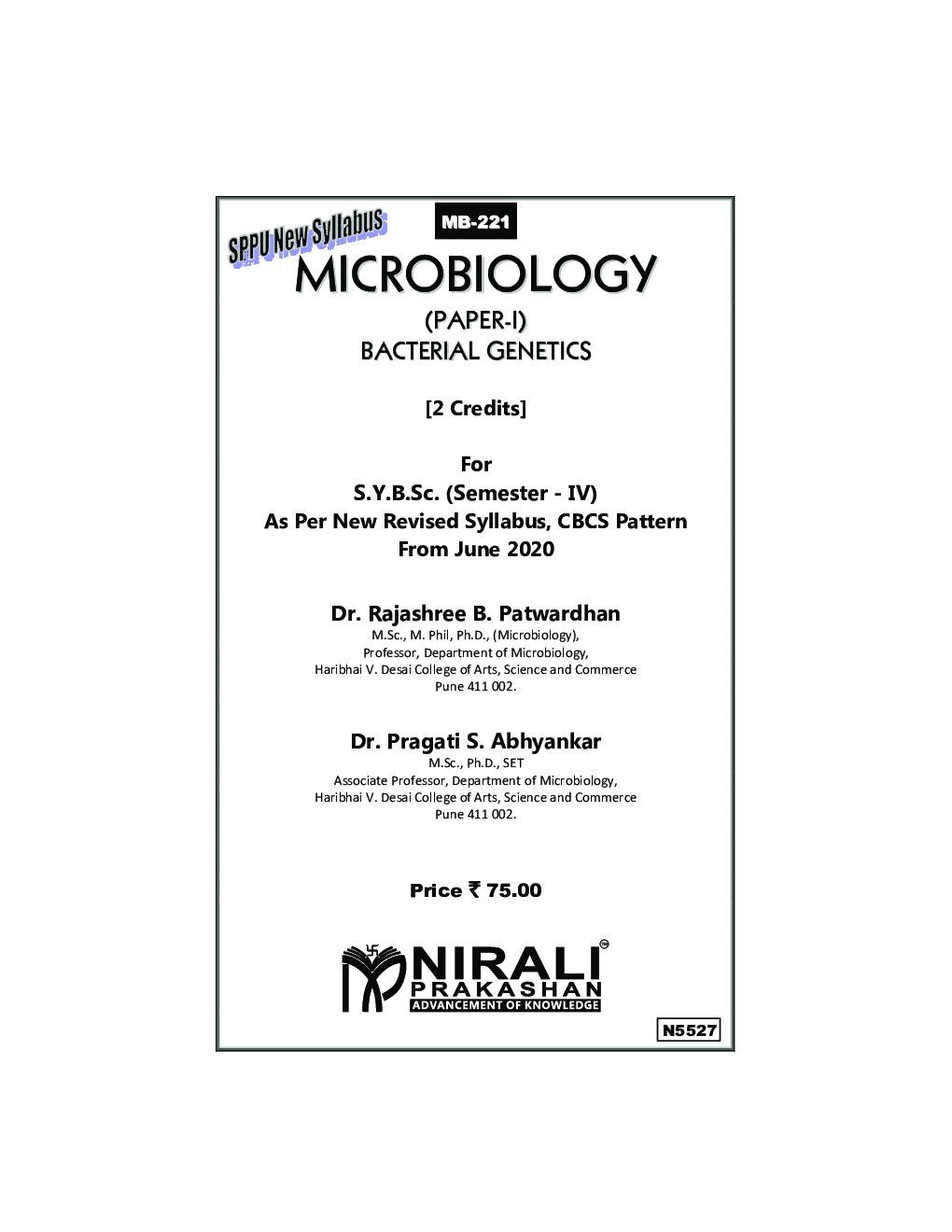 Microbiology (Paper - I) - Page 2