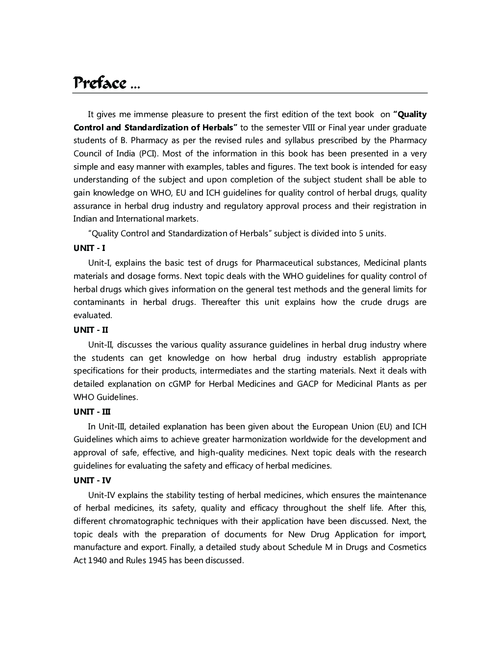 Quality Control And Standardization Of Herbals - Page 4