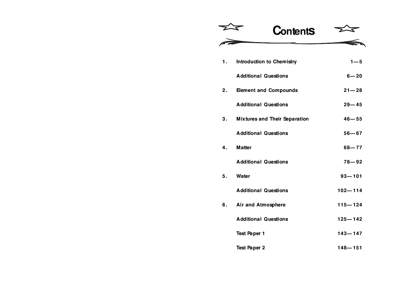 Self-Help to ICSE Living Science Chemistry Class 6 - Page 4