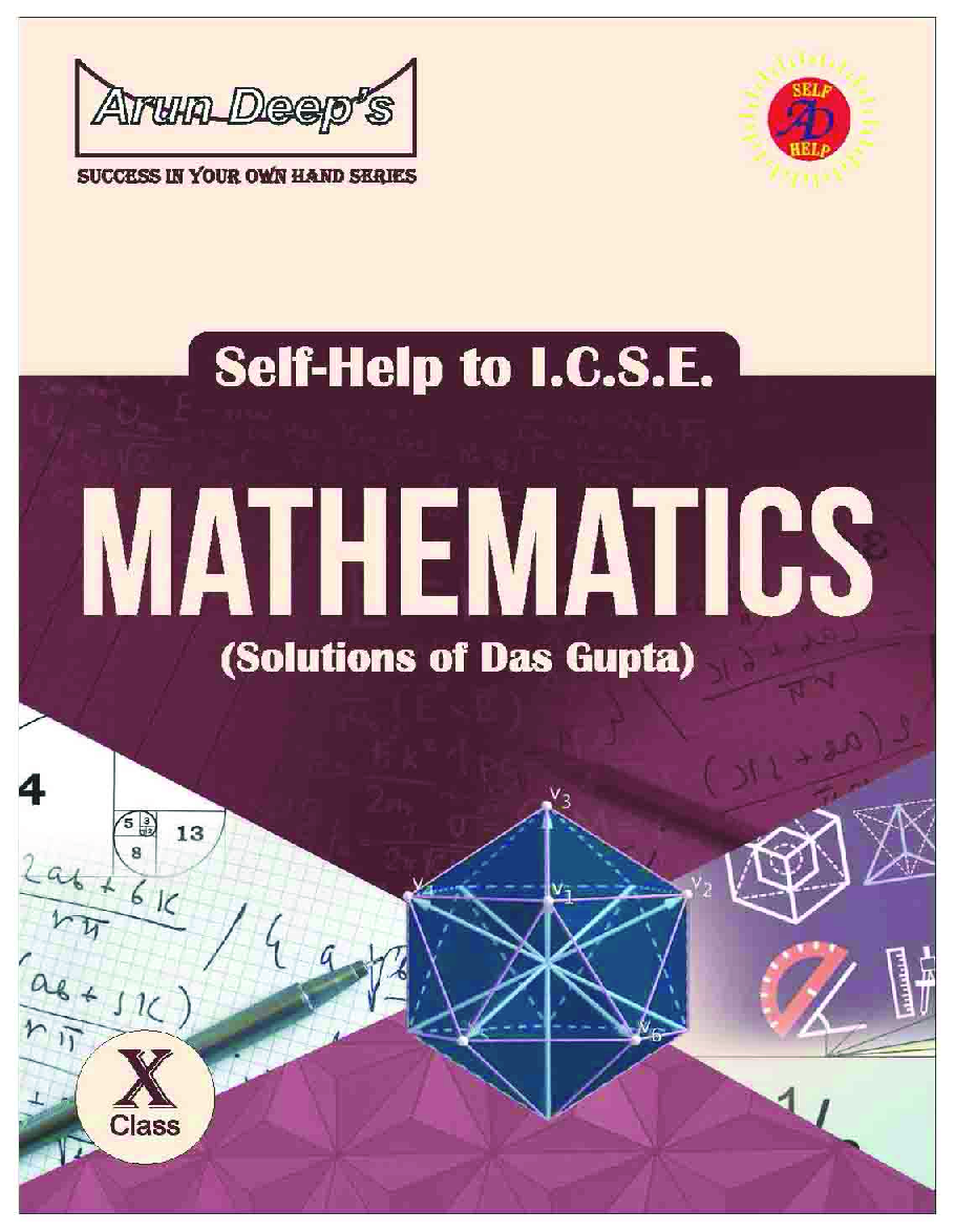 Download Self Help to ICSE Essential Mathematics Class 10 Solutions of