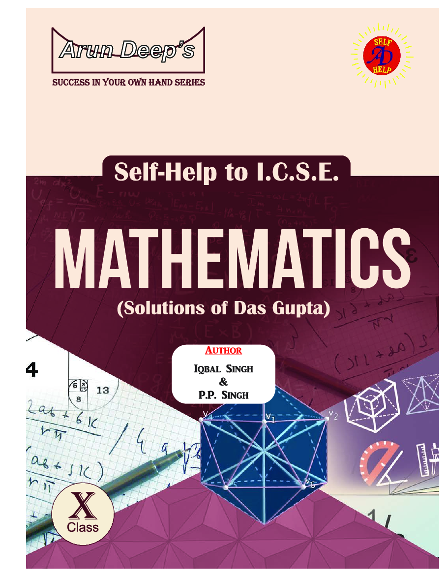 Self-Help to ICSE Mathematics Class 10 (Solutions of Das Gupta) - Page 2