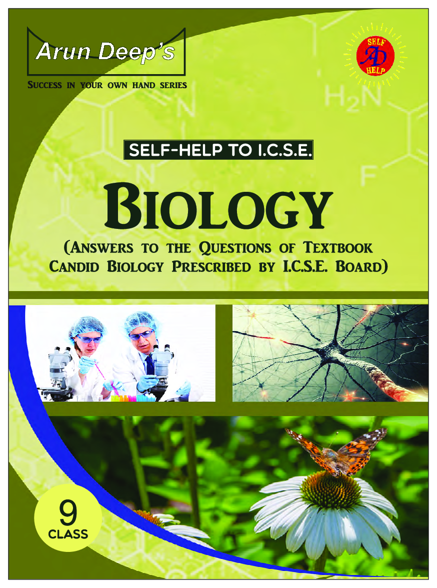 Self-Help to ICSE Biology Class 9 (Solutions of Candid biology) - Page 1