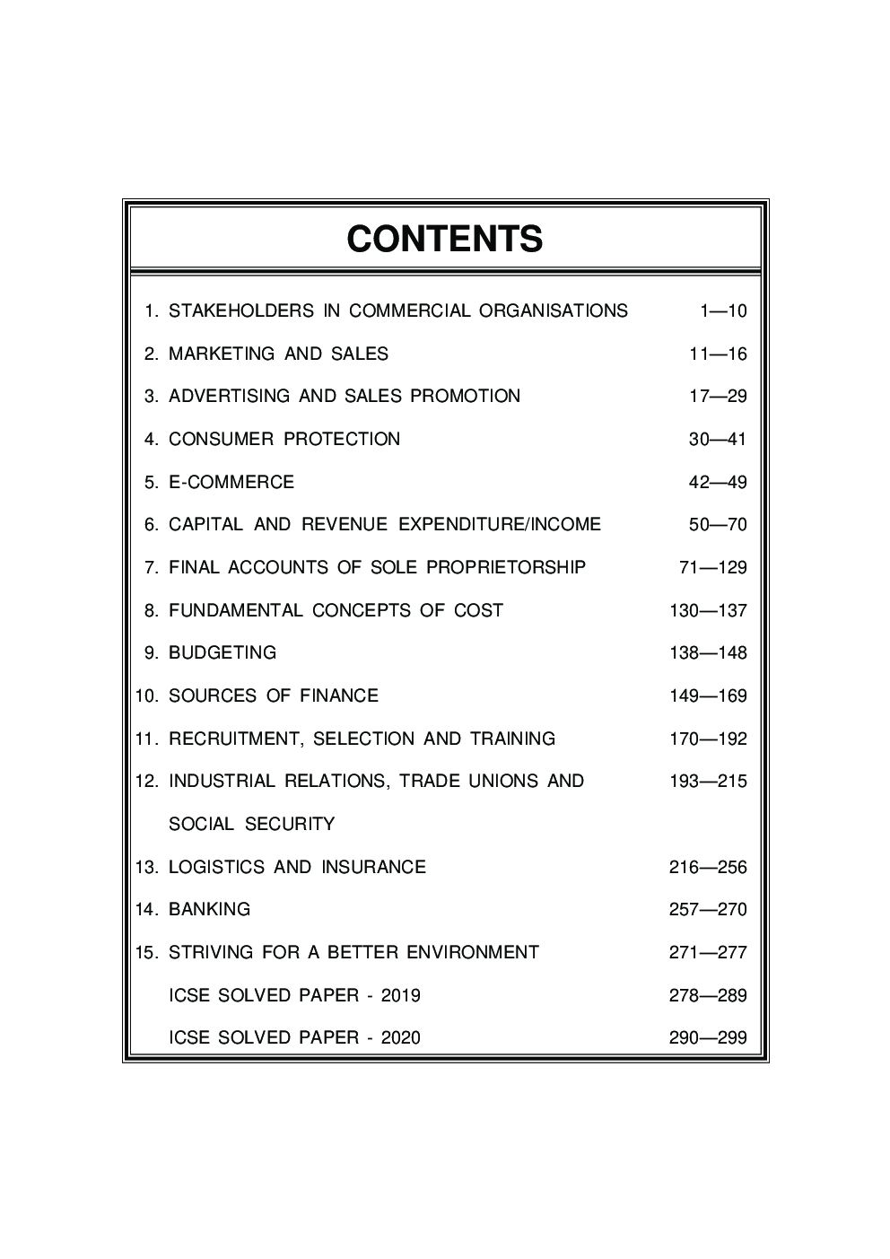 Self-Help to ICSE Commercial Studies Class 10 - Page 4