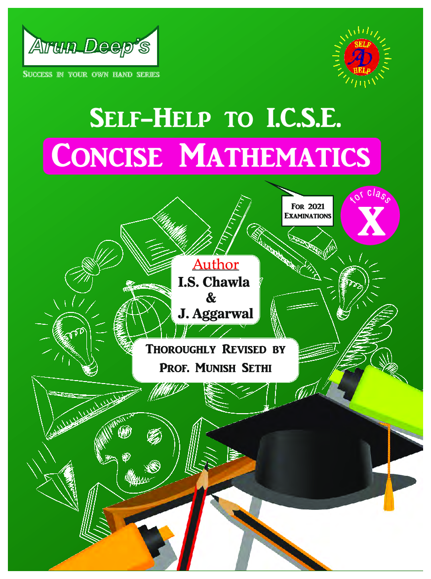 Self-Help to ICSE Concise Mathematics Class 10 - Page 2