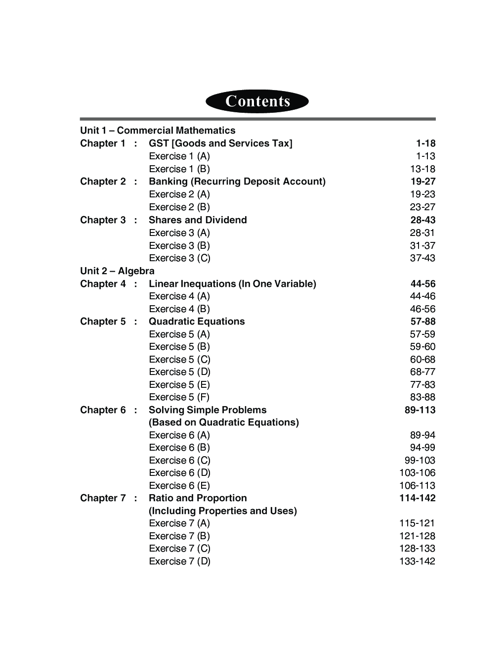 Self-Help to ICSE Concise Mathematics Class 10 - Page 4