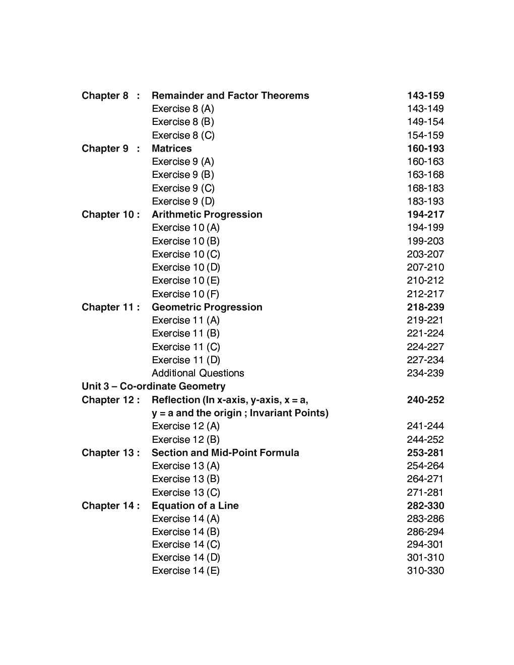 Self-Help to ICSE Concise Mathematics Class 10 - Page 5