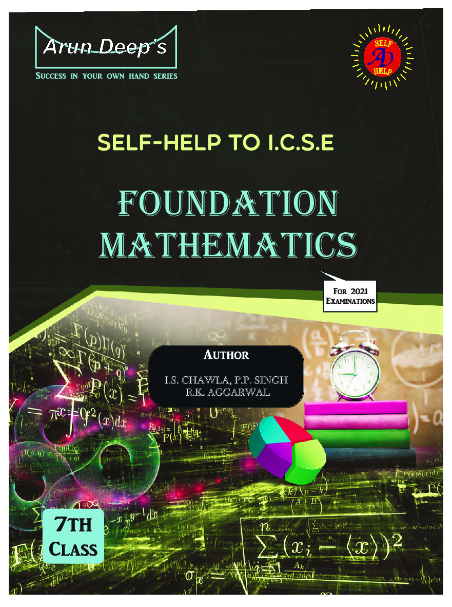 Self-Help to ICSE Foundation Mathematics Class 7 - Page 2