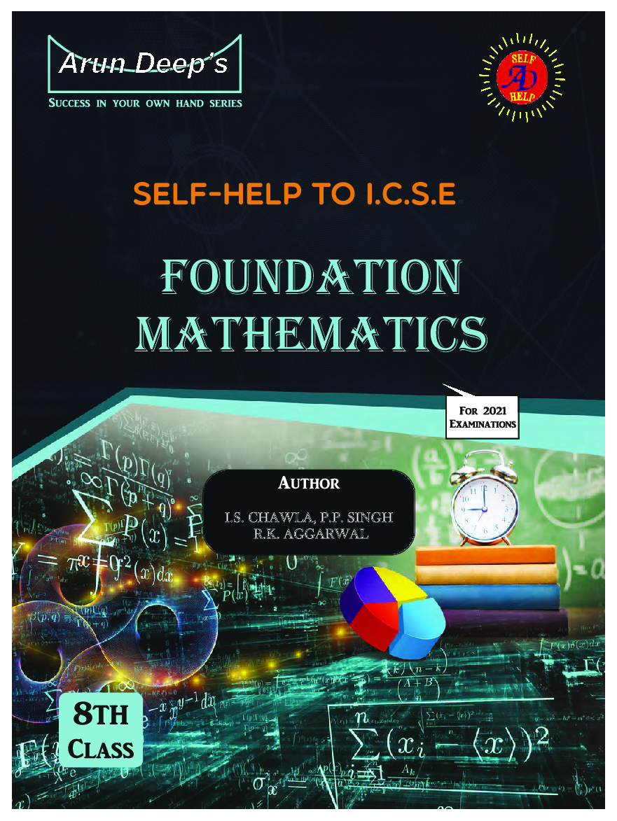 Self-Help to ICSE Foundation Mathematics Class 8 - Page 2