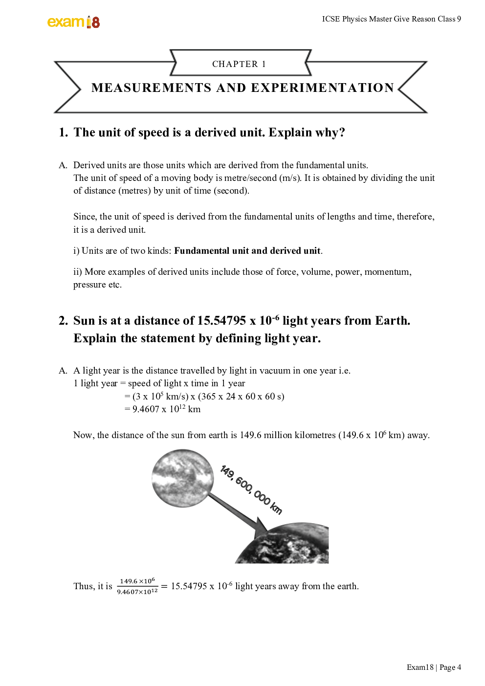 Exam18 ICSE Physics Give Reason Guide For Class 9 - Strengthen Your concepts - Page 4