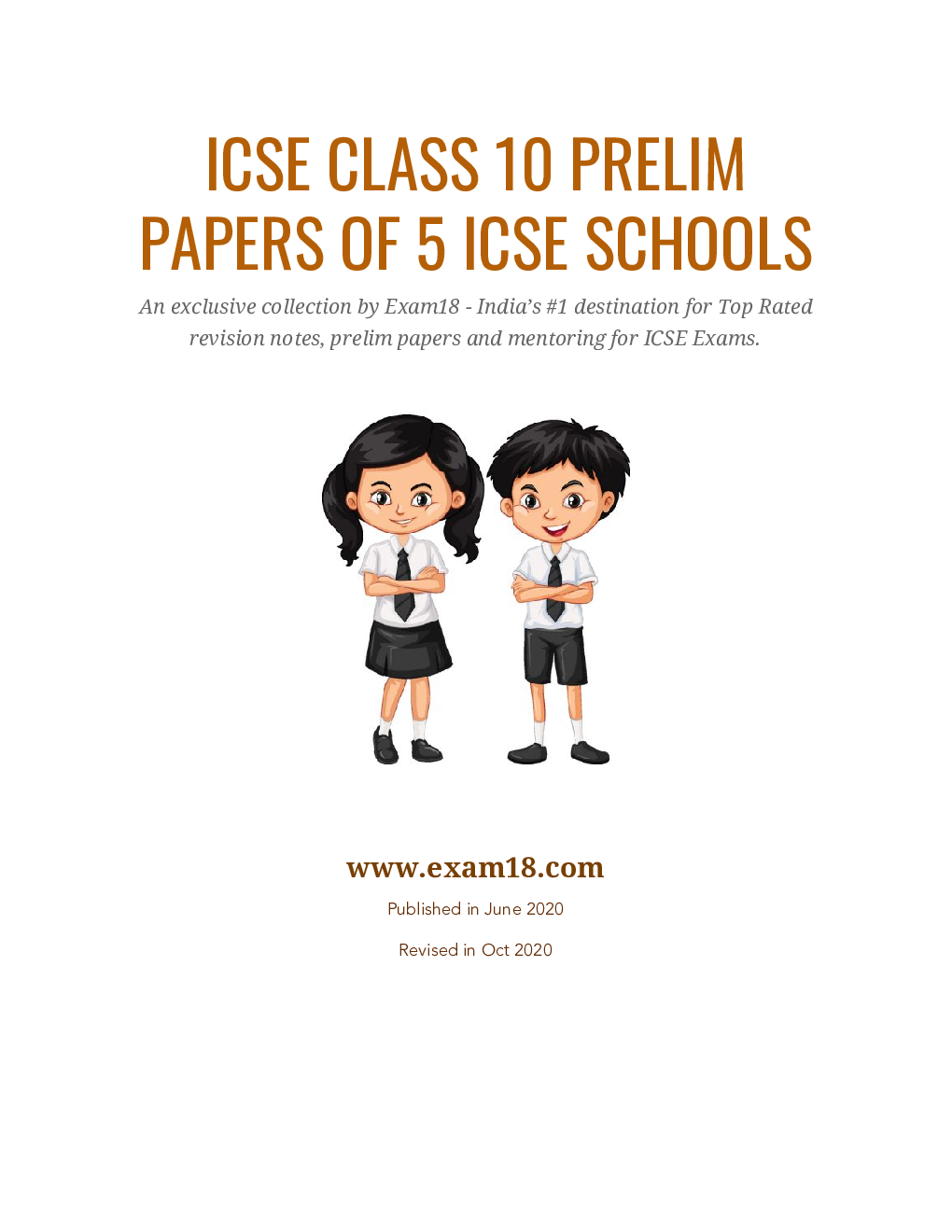 Exam18 ICSE Class 10 Prelim Papers Package Of Best Schools (All Subjects) - Unsolved Papers - 5 Schools - Page 2