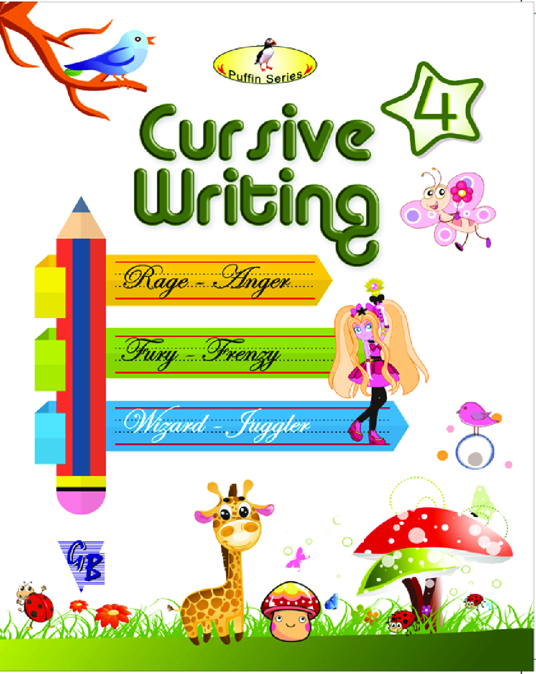 Cursive Writing Book-4 - Page 1