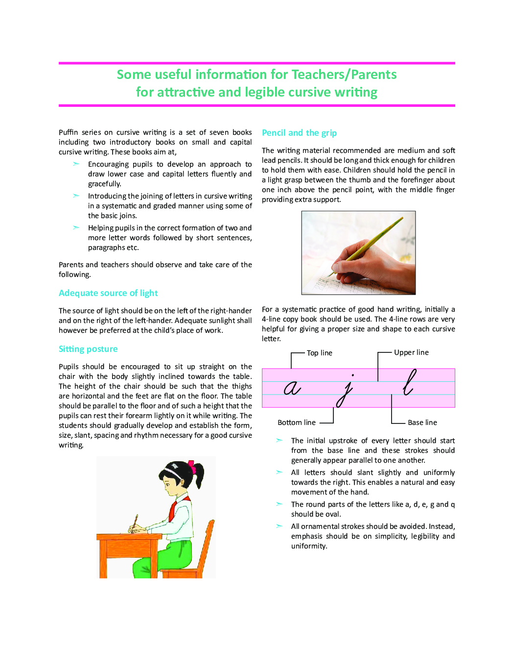 Cursive Writing Book-5 - Page 3